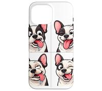 Carcasa para iPhone 16 Pro MAX Amo a mi Bulldog francés