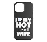 Carcasa para iPhone 16 Pro MAX Amo a mi Esposa israelí Caliente Casada con una Chica israelí Caliente