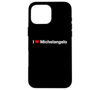 Carcasa para iPhone 16 Pro MAX Amo a Miguel Ángel