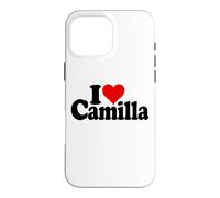 Carcasa para iPhone 16 Pro MAX Amo CORAZÓN Camilla
