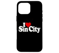 Carcasa para iPhone 16 Pro MAX Amo CORAZÓN SIN Ciudad Las Vegas BEBÉ