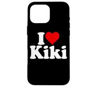Carcasa para iPhone 16 Pro MAX Amo EL Nombre Kiki del CORAZÓN EN UNA tee