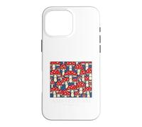 Carcasa para iPhone 16 Pro MAX Amsterdam Netherlands Mushroom Vintage Souvenir
