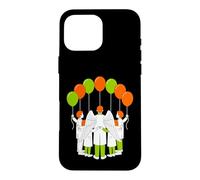 Carcasa para iPhone 16 Pro MAX Ángel de la Guarda con niños y diseño de Globos