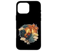 Carcasa para iPhone 16 Pro MAX Animal Gallo del Zodiaco Chino