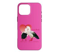 Carcasa para iPhone 16 Pro MAX Animales Asombrosos Gansos Andinos Amor P
