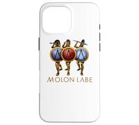 Carcasa para iPhone 16 Pro MAX Antigua Grecia - Molon Labe - Batalla de Las Termópilas - Esparta