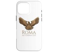 Carcasa para iPhone 16 Pro MAX Antigua Roma - Águila Steampunk Legionaria - Roma Aeterna EST