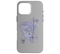 Carcasa para iPhone 16 Pro MAX Aquaman Movie Marine Animal Concept Sketch