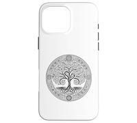 Carcasa para iPhone 16 Pro MAX Árbol de saúco pagano, paganismo, árbol de la Magia, Ogham