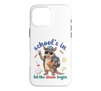 Carcasa para iPhone 16 Pro MAX Armadillo Back School Vibra Escuelas En Deja Que El Caos Comience