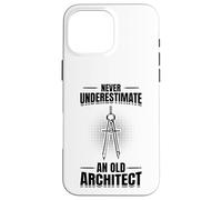 Carcasa para iPhone 16 Pro MAX Arquitecto Abuelo Arquitecto Planificador Profesión