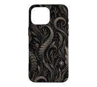 Carcasa para iPhone 16 Pro MAX Arte botánico del océano del Bosque de Algas Marinas oscuras