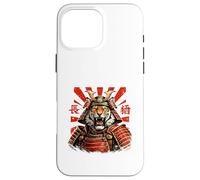 Carcasa para iPhone 16 Pro MAX Arte del espíritu Guerrero del Tigre samurái