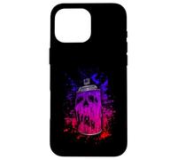 Carcasa para iPhone 16 Pro MAX Arte en Color Calavera Urban Aerosol Can Drip