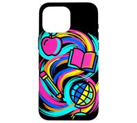 Carcasa para iPhone 16 Pro MAX Artículos Escolares Alumno Compañeros Clase Comienzo Clases