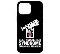 Carcasa para iPhone 16 Pro MAX Astronomía del telescopio del síndrome de adquisición de Engranajes