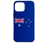 Carcasa para iPhone 16 Pro MAX Australia Flag Australian Aussie Union Jack Southern Cross