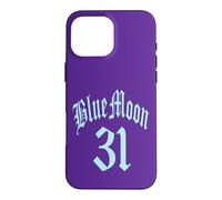 Carcasa para iPhone 16 Pro MAX Azul Llena 2 Luna NUMEROLOGÍA 11 Dos 31 Mujeres Hombres