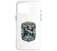 Carcasa para iPhone 16 Pro MAX Bailando sobre Hielo Patinaje artístico Elegancia de Acero