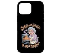 Carcasa para iPhone 16 Pro MAX Baking with Grandma Is My Comfort Cocina Saludable -