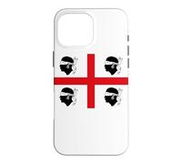 Carcasa para iPhone 16 Pro MAX Bandera de Cerdeña Italia 4 Moros Cerdeña