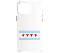 Carcasa para iPhone 16 Pro MAX Bandera de Chicago Home Love Family Hombres Mujeres Niños Jóvenes