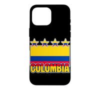 Carcasa para iPhone 16 Pro MAX Bandera de Colombia Orgullosa Herencia Hispana Colombiana