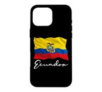 Carcasa para iPhone 16 Pro MAX Bandera de Ecuador Patriótica Hombres Mujeres Niños Ecuatoriano