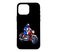 Carcasa para iPhone 16 Pro MAX Bandera de Francia Vintage Classic Racer Racing France Legends Love