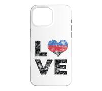 Carcasa para iPhone 16 Pro MAX Bandera de poliamor Amor poliamoroso