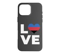 Carcasa para iPhone 16 Pro MAX Bandera de poliamor Amor poliamoroso