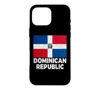 Carcasa para iPhone 16 Pro Max Bandera Dominicana República Dominicana Santo Domingo Cumpleaños