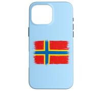 Carcasa para iPhone 16 Pro MAX Bandera Islas Orcadas Uno Cruz San Magno de Escocia