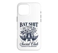 Carcasa para iPhone 16 Pro MAX Bat Shit Crazy Social Club Madness In The Moonlight Bat
