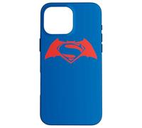 Carcasa para iPhone 16 Pro MAX Batman v Superman Simple Red Logo