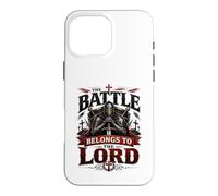 Carcasa para iPhone 16 Pro MAX Battle Belongs To The Lord Christian Warrior Armor of God
