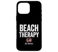 Carcasa para iPhone 16 Pro MAX Beach Therapy Crab Ocean Summer Vacation