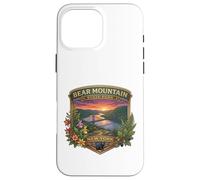 Carcasa para iPhone 16 Pro MAX Bear Mountain State Park Nueva York Senderismo Novedad Recuerdo