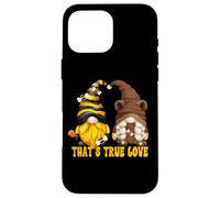 Carcasa para iPhone 16 Pro MAX Bee GNOME True Love Graphic For Mom Funny Honey and Bear