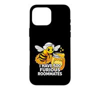 Carcasa para iPhone 16 Pro MAX Beekeeper I Have 500 Furious Roommates Apiarist