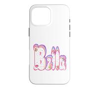Carcasa para iPhone 16 Pro MAX Bella - Nombre Personalizado para niñas y Mujeres