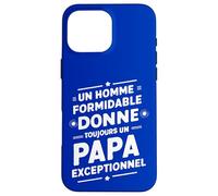 Carcasa para iPhone 16 Pro MAX Belle Idee Cadeau d'anniversaire Fête Des Pères pour Papa
