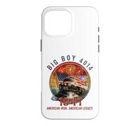 Carcasa para iPhone 16 Pro MAX Big Boy 4014 Locomotora de Vapor Vintage Americano