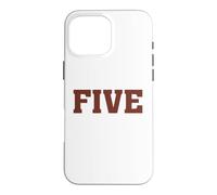 Carcasa para iPhone 16 Pro MAX Big Maroon Color 5 Five