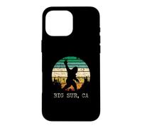 Carcasa para iPhone 16 Pro MAX Big Sur California Sasquatch - Señal de Paz con diseño de pie Grande