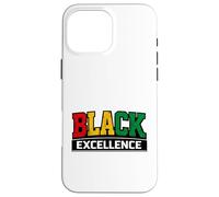 Carcasa para iPhone 16 Pro MAX Black Excellence Empowerment Colores panafricanos