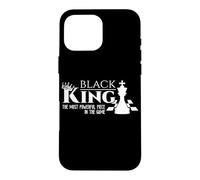 Carcasa para iPhone 16 Pro MAX Black King - The Most Powerful Piece In The Game - History