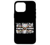 Carcasa para iPhone 16 Pro MAX Black New York City Fashion Design, New York Illustration