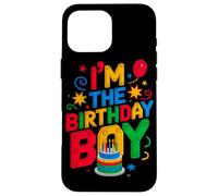 Carcasa para iPhone 16 Pro MAX Bloques de Ladrillos de construcción I'm The Birthday Boy Master Builder